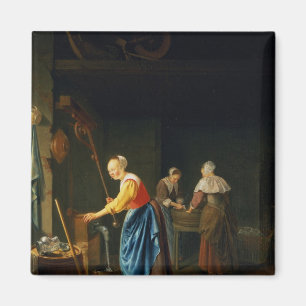 Eine Küchenszene Magnet