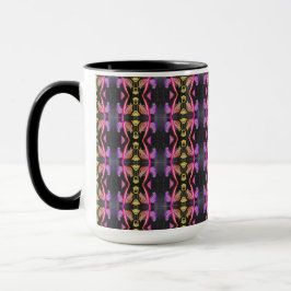 Eine kühne kleine Gemusterte Kaffee-Tasse Tasse