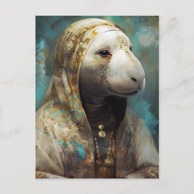 Eine Kundenkarte Postkarte (Vorderseite)