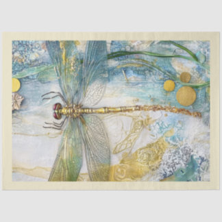 Eine künstlerische Dragonfly-Serie, Design #16 Seidenpapier