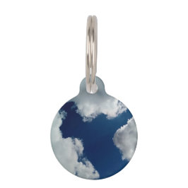 Eine Kurve in den Wolken Haustiermarke