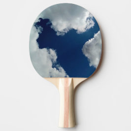 Eine Kurve in den Wolken Tischtennis Schläger