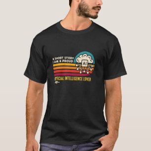 Eine Kurze Geschichte, die ich als künstlerischer  T-Shirt