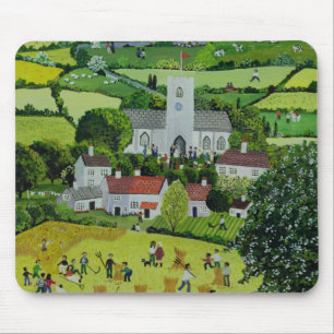 Eine Land-Hochzeit Mousepad