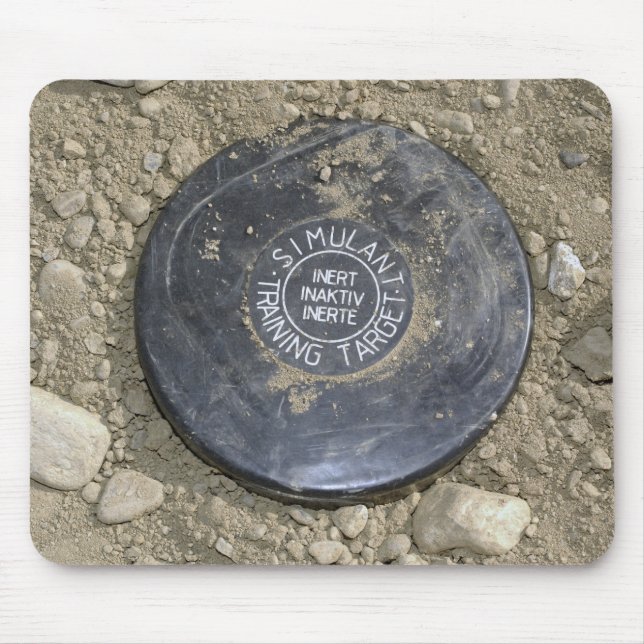 Eine Landmine mit Simulation Mousepad (Vorne)