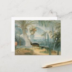 Eine Landschaft in Ceylon von Samuel Daniell Postkarte