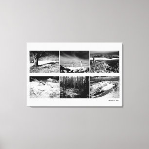 Eine Landschaft jenseits der Augen Leinwanddruck