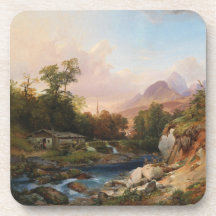 Eine Landschaft mit einer Schmiede
