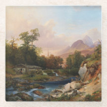 Eine Landschaft mit einer Schmiede