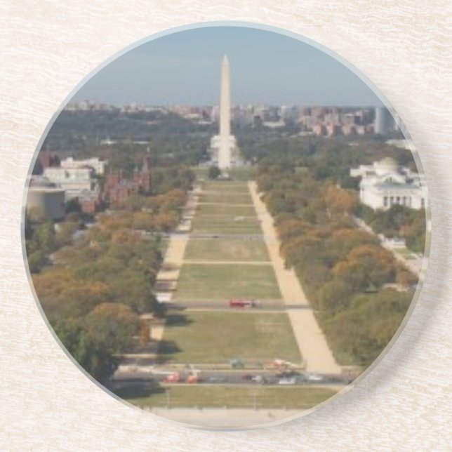 Eine Landschaftsansicht des Washington DC Untersetzer (Vorne)
