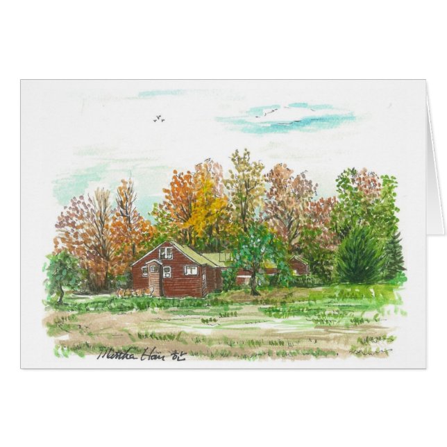 Eine Landszene (Vorderseite (Horizontal))