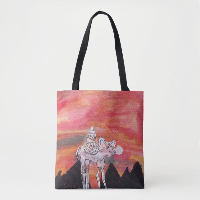 Eine lange Reise lohnt sich. Tasche (Vorderseite)