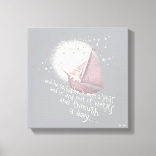 Eine lange Reise mit Max Leinwanddruck