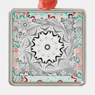 Eine lebendige afrikanische Kultur: Eine rosa und  Ornament Aus Metall