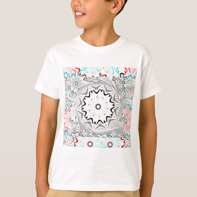 Eine lebendige afrikanische Kultur: Eine rosa und  T-Shirt (Vorderseite)