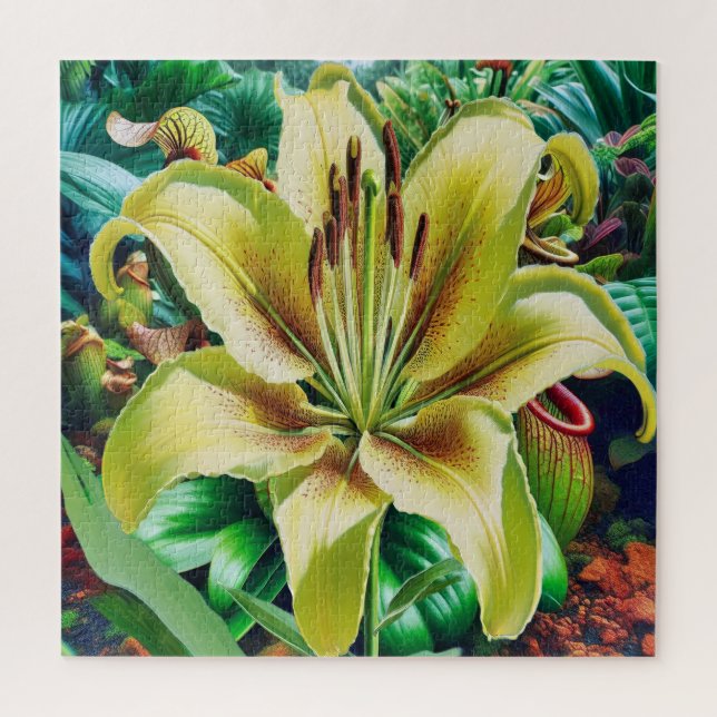 Eine lebendige Blüte (Vertikal)