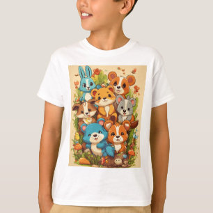 Eine lebendige Party-Szene mit einer Vielzahl von  T-Shirt