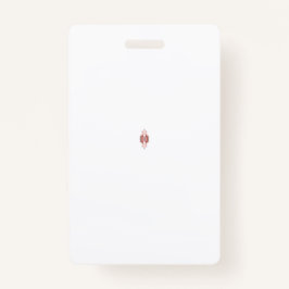 Eine lebendige rote Grafik mit kreativer Blüte Ausweis