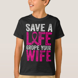 Eine lebenslange Ehefrau vergnügt Brustkrebs T-Shirt