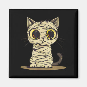 Eine leckere und kostbare Kostüm für die Mama-Katz Magnet