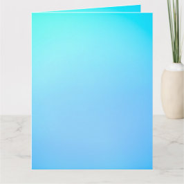Eine leere blaue Gradientenkarte auf einer Marmorf Karte
