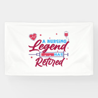 Eine Legende der Krankenpflege hat "Remüde" Banner