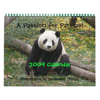 Eine Leidenschaft für Pandas!, 2009 Calend... -Ges Kalender