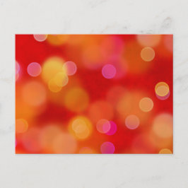 Eine Leidenschaft für Weihnachtsmuster (rot) Postkarte