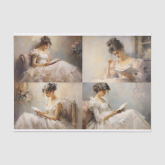 Eine Lesemagerkollektion 1 Dekoupage Seidenpapier