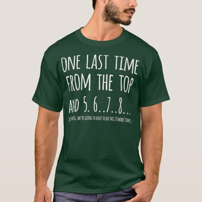 Eine letzte Dance-Dozentin für Frauen-Choreograf T-Shirt (Vorderseite)