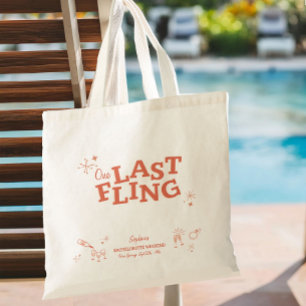 Eine letzte Fling-Bachelorette Tragetasche