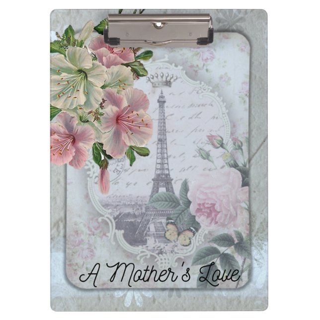 Eine Liebe für Mütter Klemmbrett (Vorderseite)