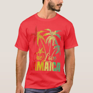Eine Liebe Jamaica Caribbean Vacation Reggae T-Shirt