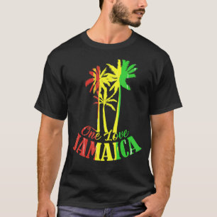 Eine Liebe Jamaica Caribbean Vacation Reggea Feel  T-Shirt