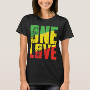 Eine Liebe Jamaica Vacation Jamaican Reggae Music  T-Shirt