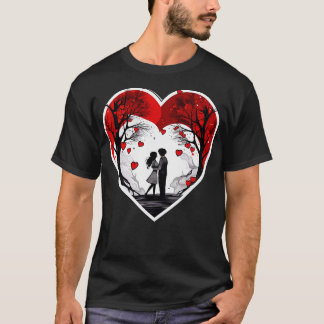 Eine Liebe kennt keine Grenzen nur endlos de T-Shirt