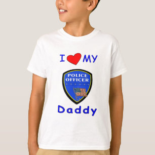 Eine Liebe mein Polizei-Vati T-Shirt