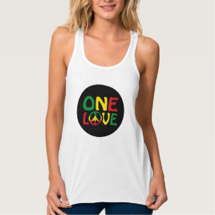 Eine Liebe, Reggae-Design Tank Top