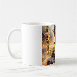 Eine liebende Embrace in einem Cup: Wärme für das  Kaffeetasse