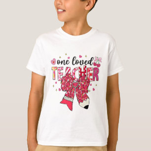 Eine liebenswürdige Lehrerin Lehrerin Valentine Pe T-Shirt