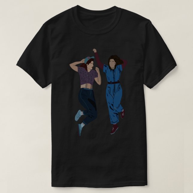 Eine Liga ihres eigenen großen _amp_ carson T-Shirt (Design vorne)