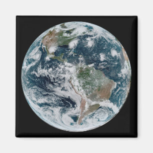 Eine lose Kette tropischer Wirbelstürme Magnet