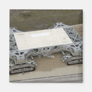 Eine Luftaufnahme des Raupetransporters Magnet