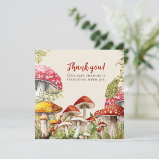 Eine lustige Fun Guy Baby Shower Dankeskarten Dankeskarte