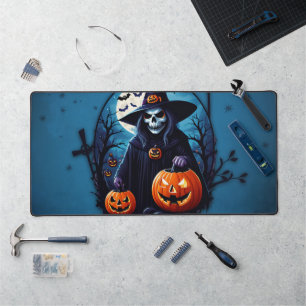 Eine lustige Halloween-Szene Schreibtischunterlage