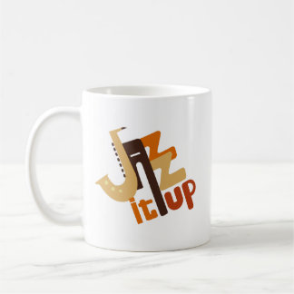 Eine lustige Tasse für Jazz- und Musikliebhaber