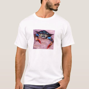 Eine Lustiggesicht Blaugreifer Krabbe T-Shirt