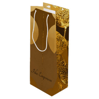 Eine luxuriöse Weinbeutel Geschenktüte Für Weinflaschen