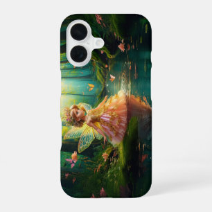 Eine magische Fee in einem Teich iPhone 16 Hülle