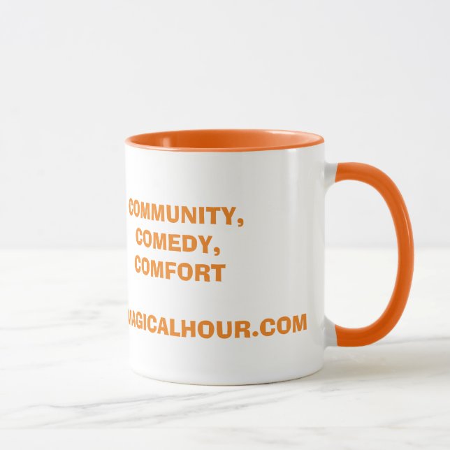 Eine magische Tasse für das Stundenlogo (Rechts)